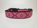 Red Aztec Large Collar