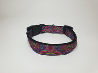 Purple & Pink Motif Large Collar