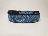 Blue Aztec Large Collar