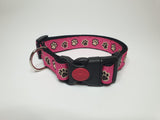 Pink Paws Medium Collar