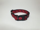 Red & Black Flash Medium Collar