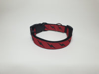 Red & Black Flash Medium Collar