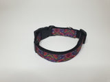 Purple & Pink Motif Medium Collar