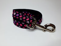 Pink & Purple Spots Medium/Large Lead