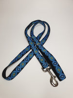 Blue & Black Motif Medium/Large Lead