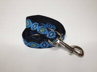 Blue & Black Motif Medium/Large Lead