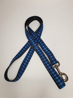 Blue Checkers Medium/Large Lead