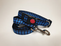 Blue Checkers Medium/Large Lead