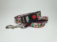 Pink Succulents Medium Collar