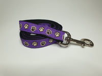 Purple Paws Medium/Large Lead