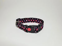 Pink & Purple Spots Small Collar