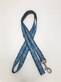 Blue & Black Motif Small Lead