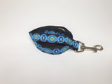 Blue & Black Motif Small Lead