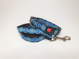 Blue & Black Motif Small Lead