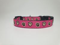 Pink Paws Small Collar