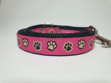 Pink Paws Small Lead