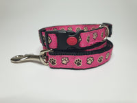 Pink Paws Small Collar