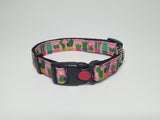 Pink Succulent Small Collar