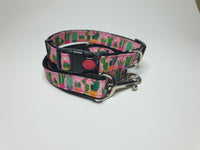 Pink Succulent Small Collar