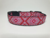 Red Aztec Small Collar