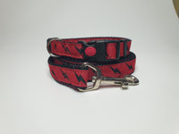 Red & Black Flash Small Collar