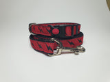 Red & Black Flash Small Collar