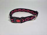 Bat superhero pink Large Collar